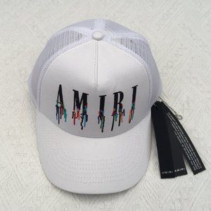 AMIRI Multicolor Letter White Hat
